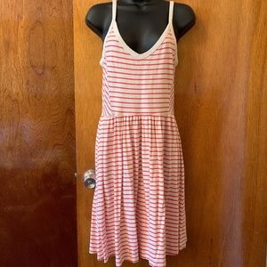 GAP Striped Sleeveless Cotton Dress Size M